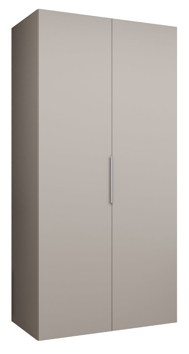 Szafa uchylna otwierana Marbella 1 100 x 52 x 202 cm kaszmir + u. kaszmir Abiks Meble