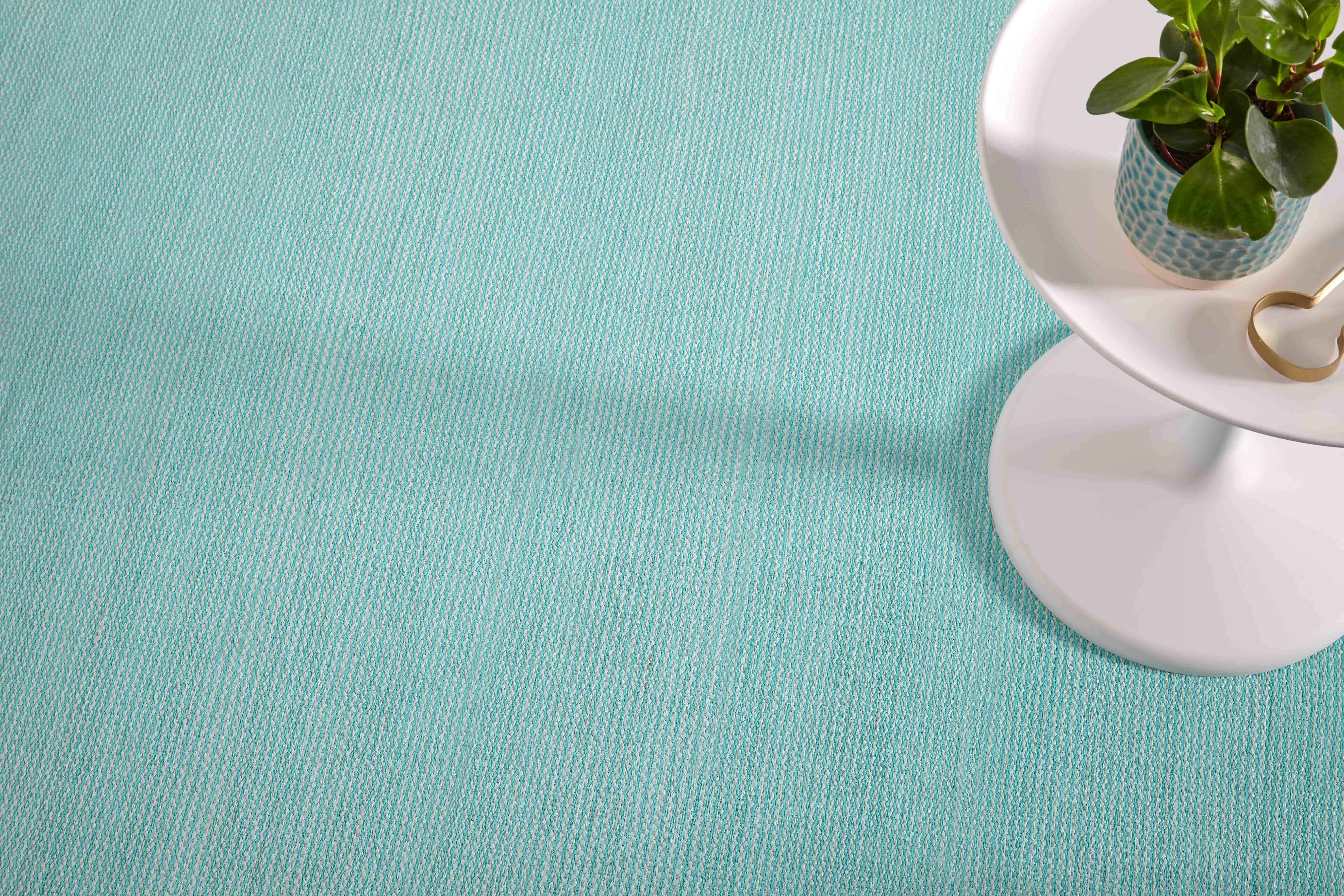 Tappeto in PVC interno ed esterno verde acquamarina 120x180 cm | Resistente, decorativo e facile da pulire | Disponibile in diverse misure - 2