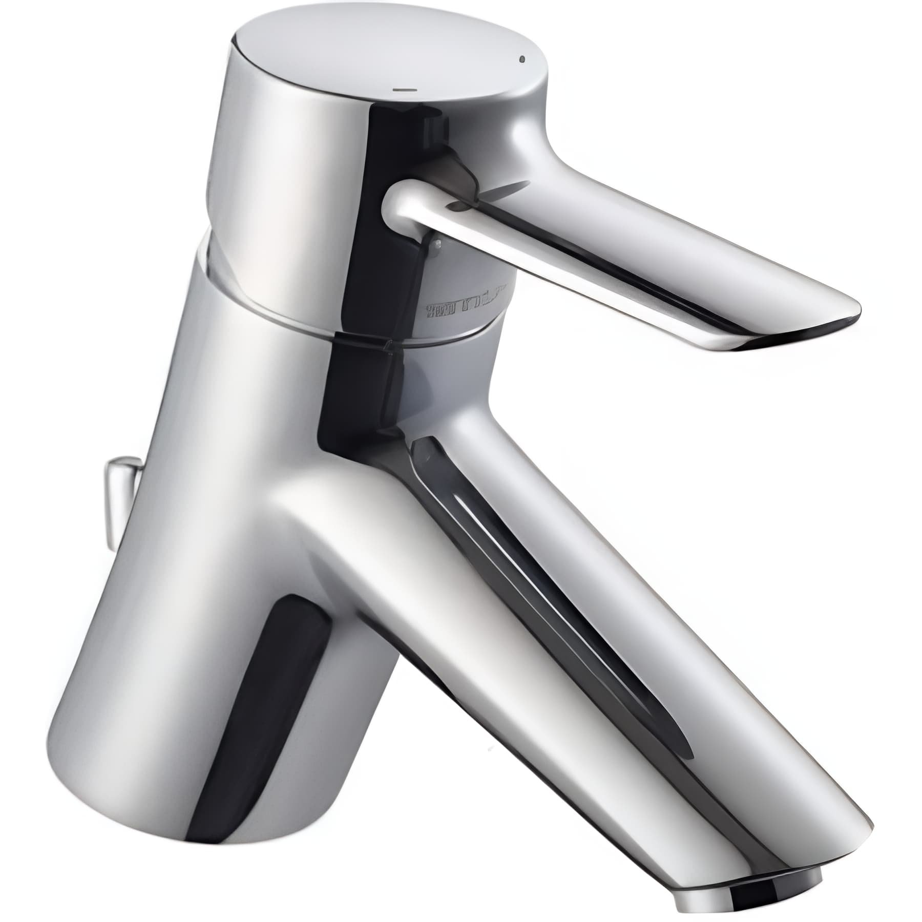 Grifo mezclador para lavabo torus sanindusa con desagüe automático cromado