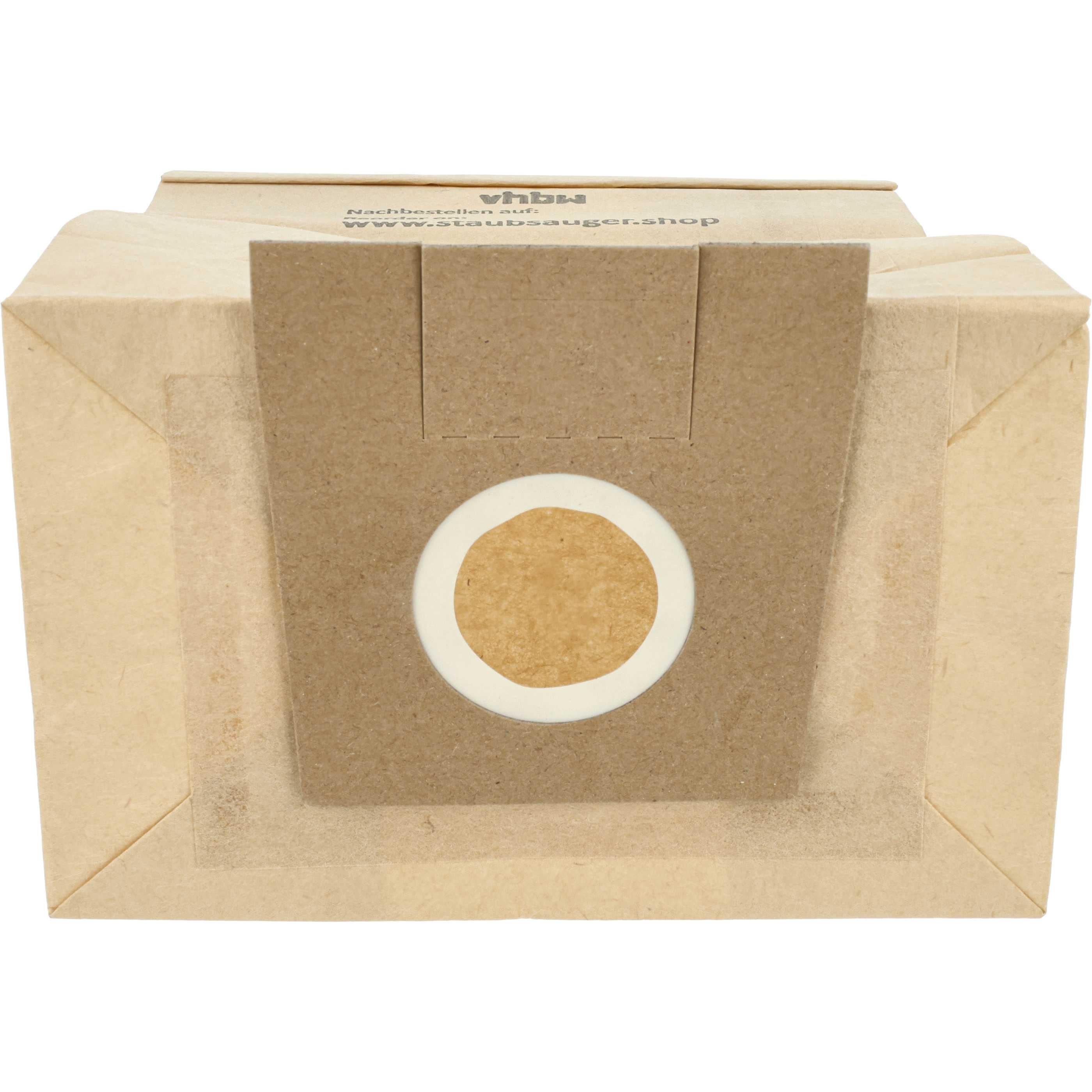 vhbw 10x Sacs compatible avec Lloyds 922/528 aspirateur - papier, 25cm x 19cm - 3