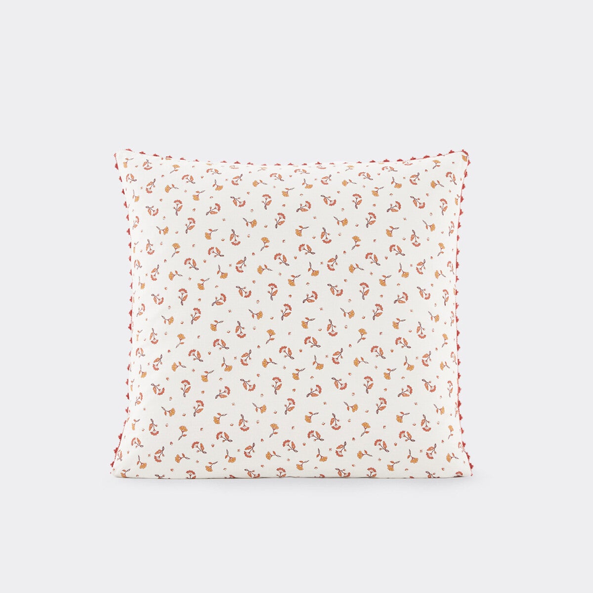 Taie d'oreiller coton lavé, Sabana - Imprimé fleurs - 63 x 63 cm | Leroy Merlin