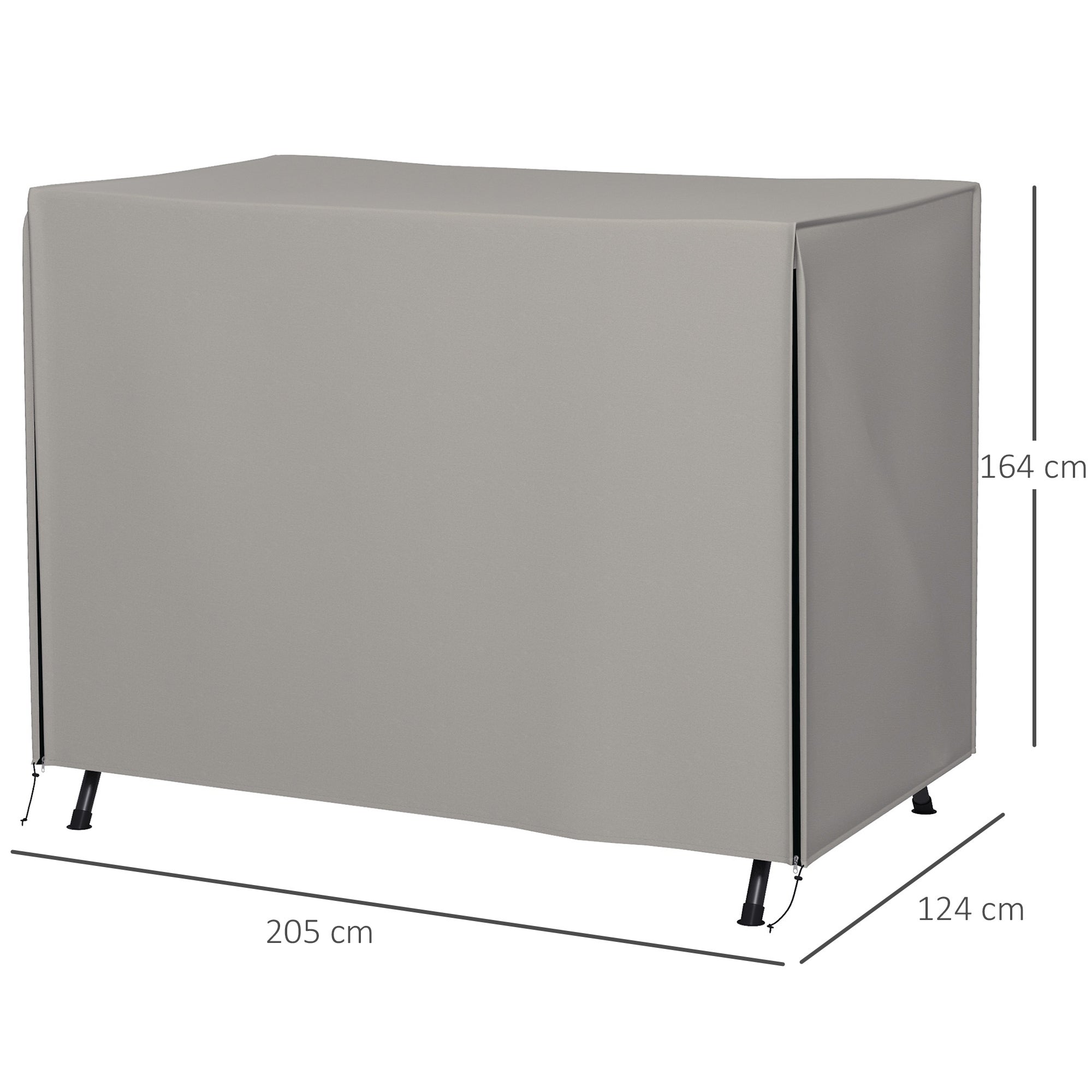 Housse de protection étanche balancelle de jardin polyester PVC - 3