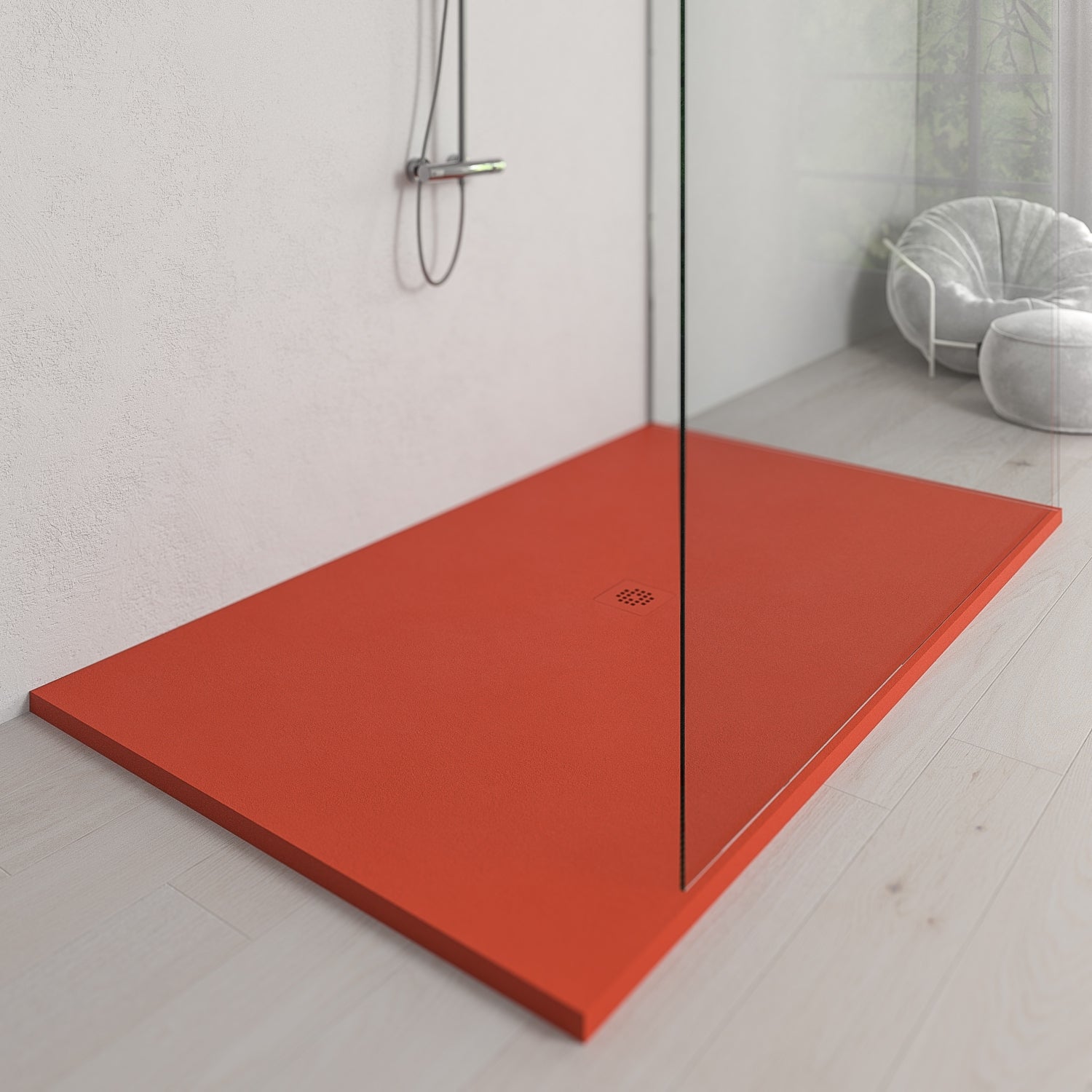 Plateau De Douche Luxe Vision – Résine Pierre 1500x800 Mm – Epaisseur 10 Mm – Garantie à Vie