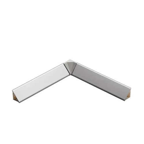 SET ALZATINA TRIANGOLARE IN ACCIAIO INOX PER CUCINA COMPLETA DI ACCESSORI LUNGHEZZA 2 METRI - 3