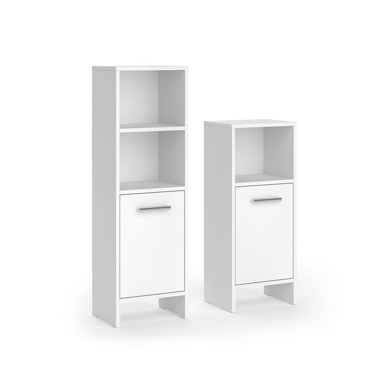 Vicco Zestaw mebli łazienkowych Karli, Biały, 2 części