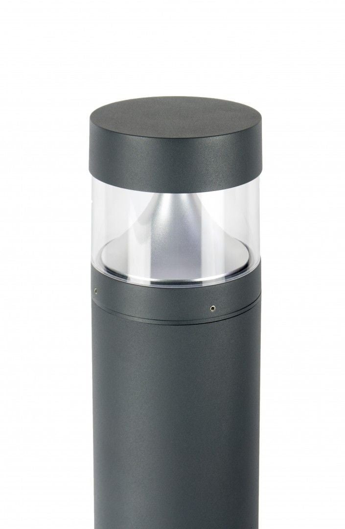Lampa ogrodowa stojąca Barel ciemnoszara LED 23W 4000K 1820lm IP65 wym: 98 x 16 x 16 cm aluminium SU-MA