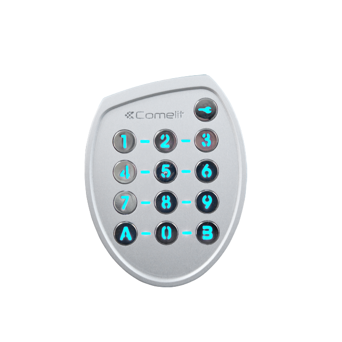 Clavier antivandal saillie 100 Codes gestion RESIPRO - COMELIT - SKB ...