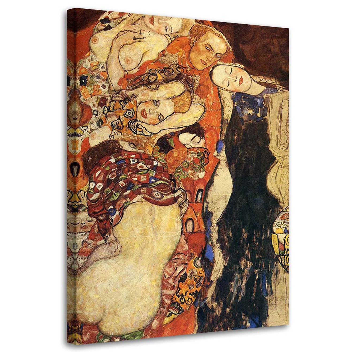 Obraz na płótnie, Panna Młoda - G. Klimt reprodukcja 80x120