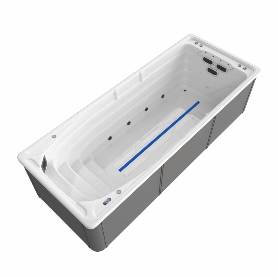 Spa de nage premium PSSM56 1 couloir de nage avec système de contre — free download