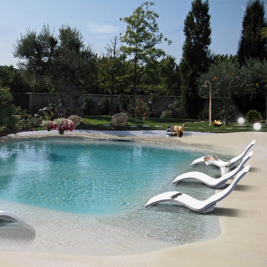 Arkema Design Serendipity - Chaise longue blanche (S010/9003) - 6