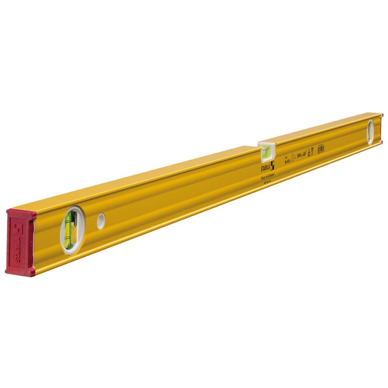 Poziomica bąbelkowa Stabila Typ 80 AS-2 aluminium 150 cm żółty