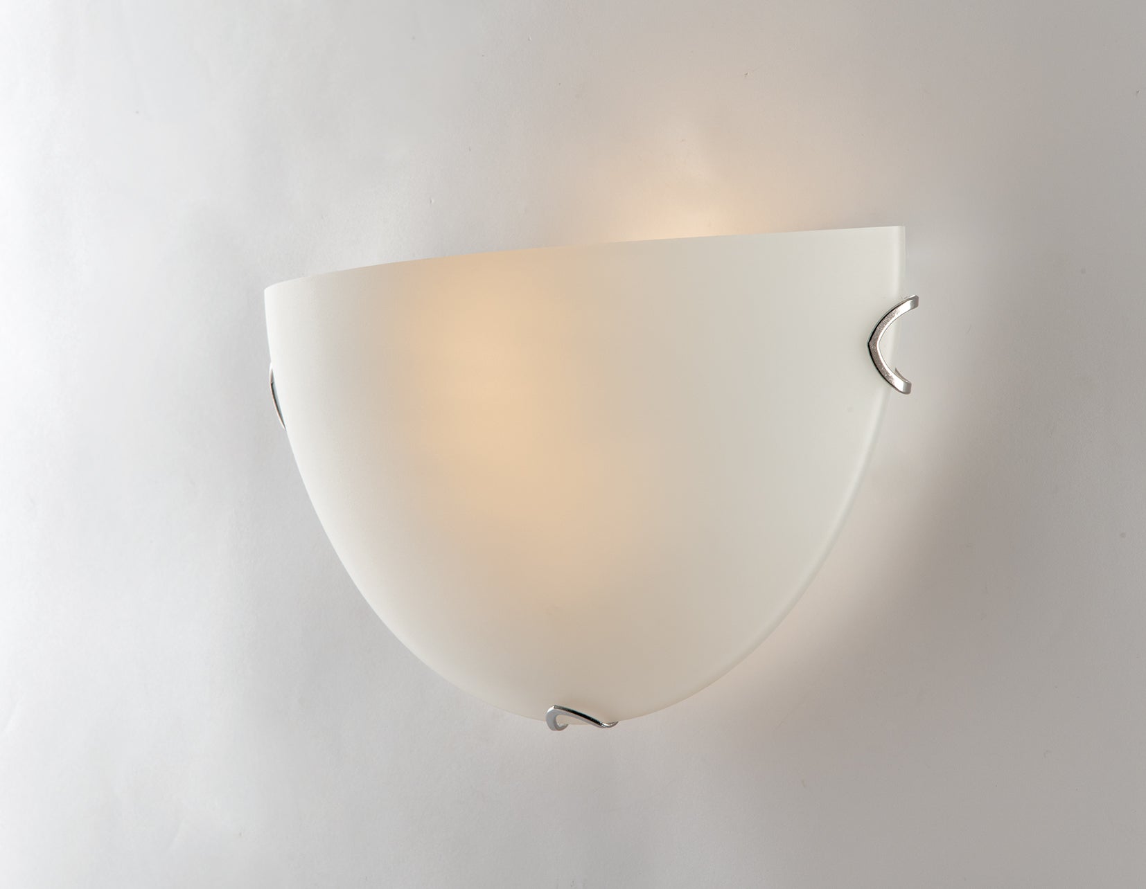 Applique OBLO en verre blanc 30x15h cm - 8
