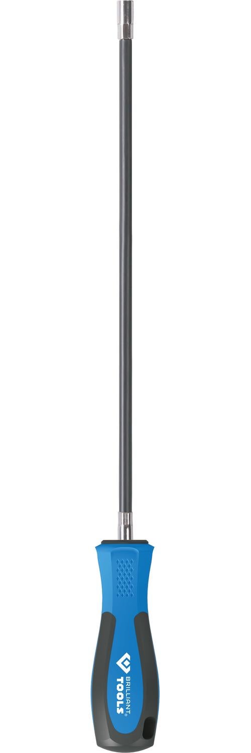 BRILLIANT TOOLS Wkrętak nasadowy 7,0 x 335 mm elastyczny - BT031067