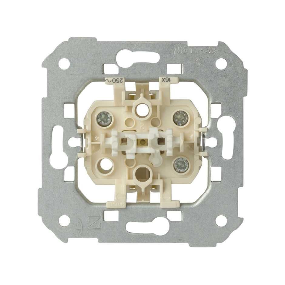 Ledkia Lighting Mecanismo Interruptor Conmutador Simon 75 16A, Simon , Leroy Merlin