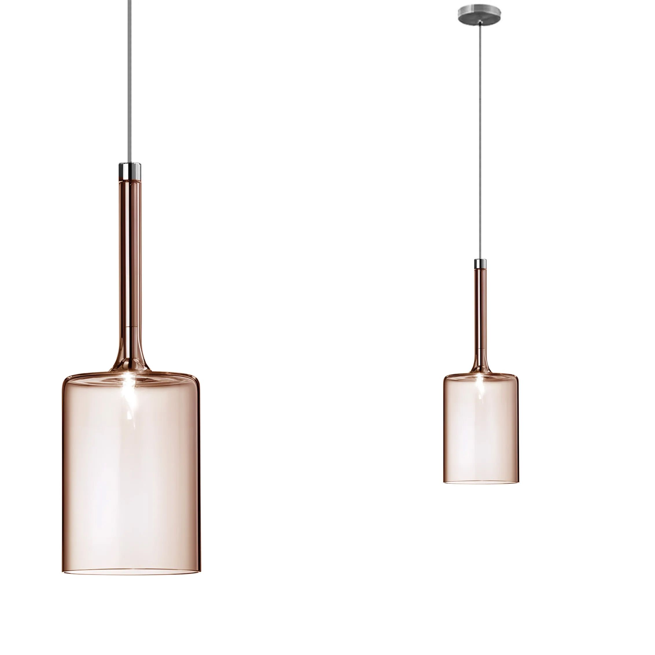 Lampa Sufitowa Wisząca Toolight App1699-1Cp B Brązowy