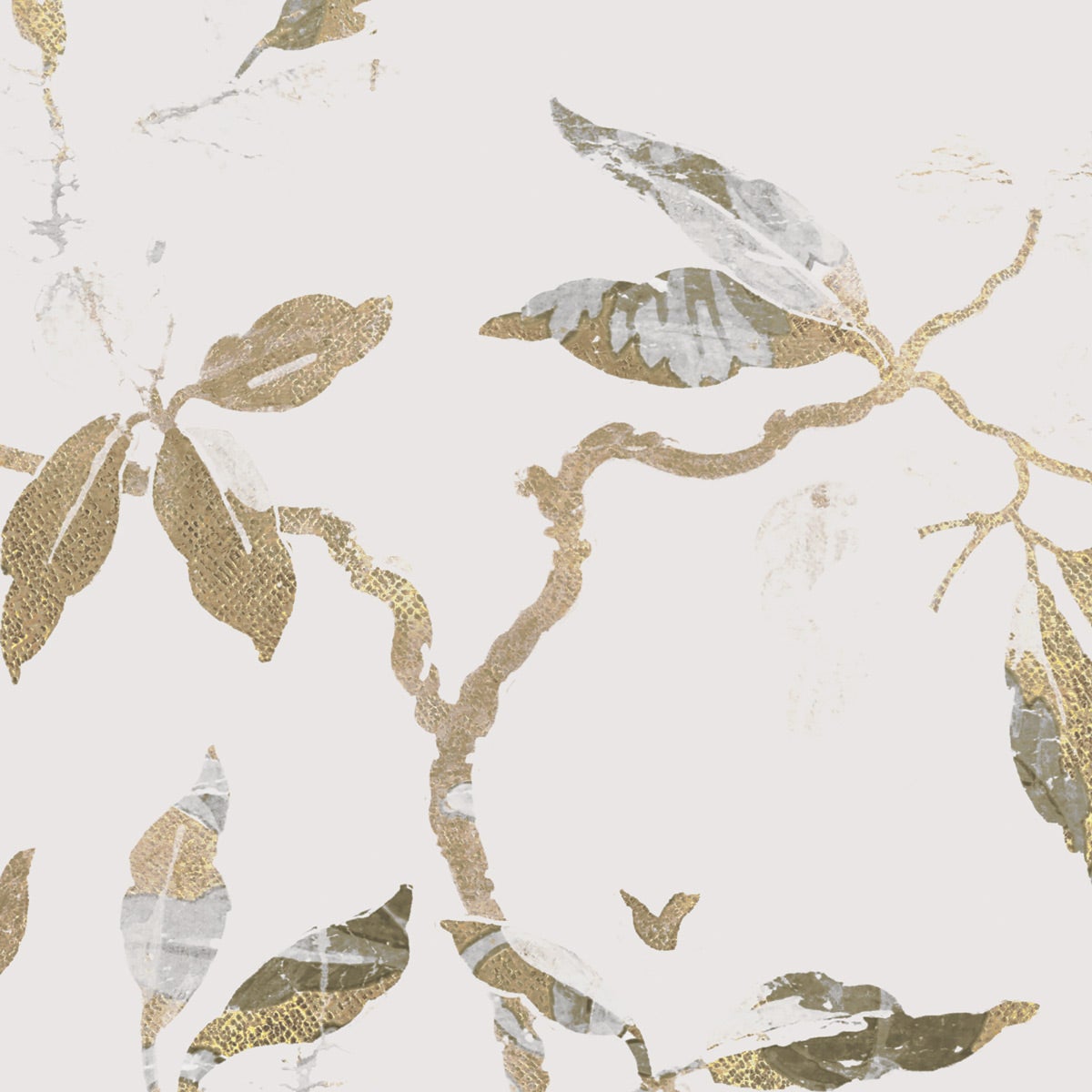 Fotomurale in tessuto non tessuto di Komar - Golden Feathers - Dimensione: 300 x 280 cm - 6