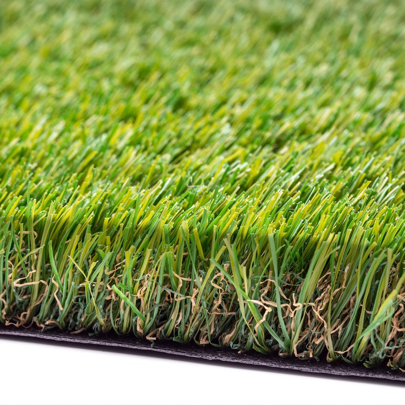 Arquiservi - Relva Caribe 35mm / Rolo 2 x 12m (24m²) Alta Densidade, Natural e Fácil de Instalar para Jardim, Terraço e Piscina - 8