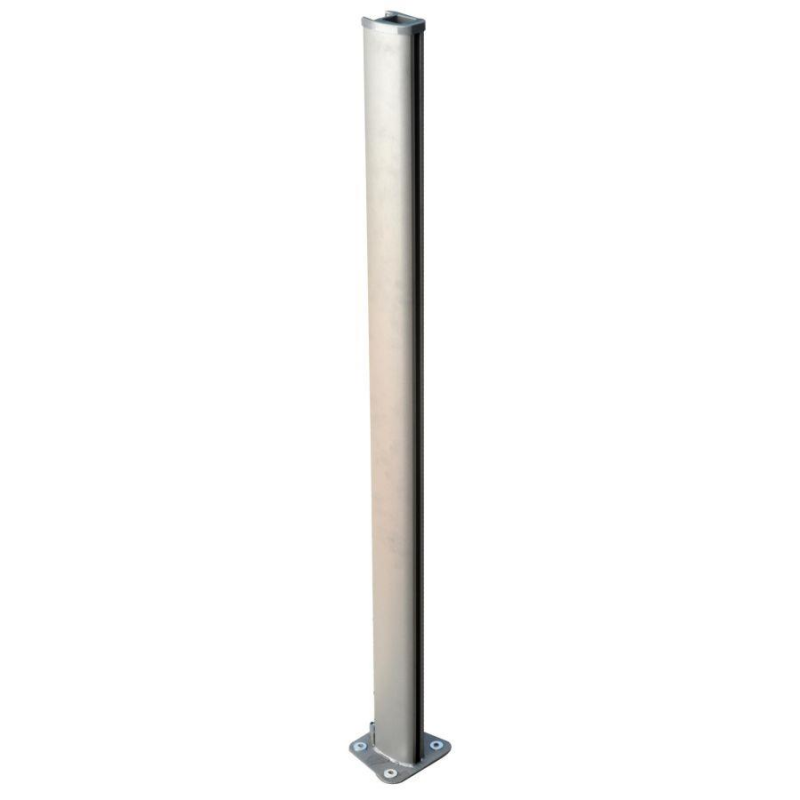 Rideau latéral tissu gris aluminium 300x160 cm - 2