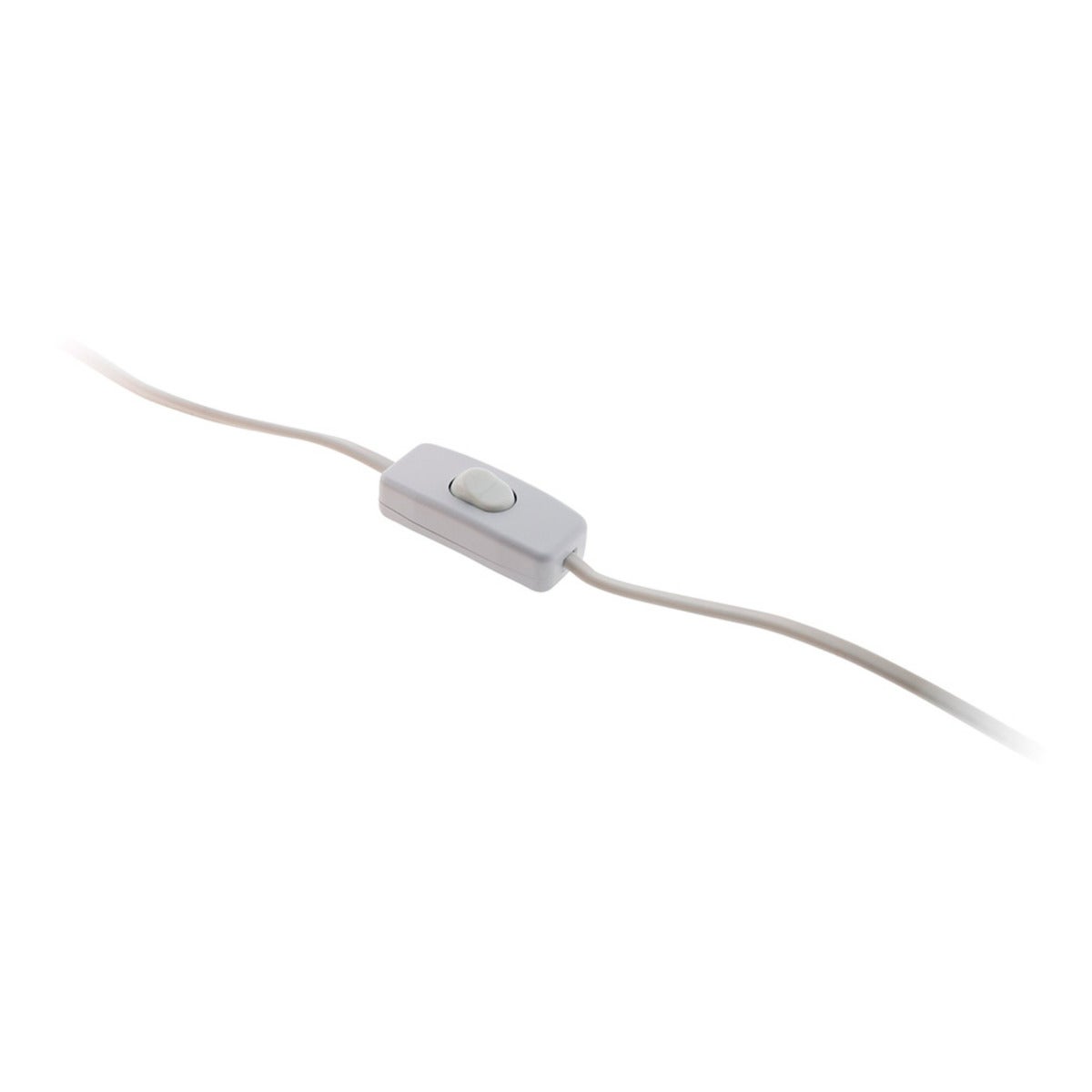 Cordon + interrupteur luminaire 1,5m - Blanc - Zenitech - 4