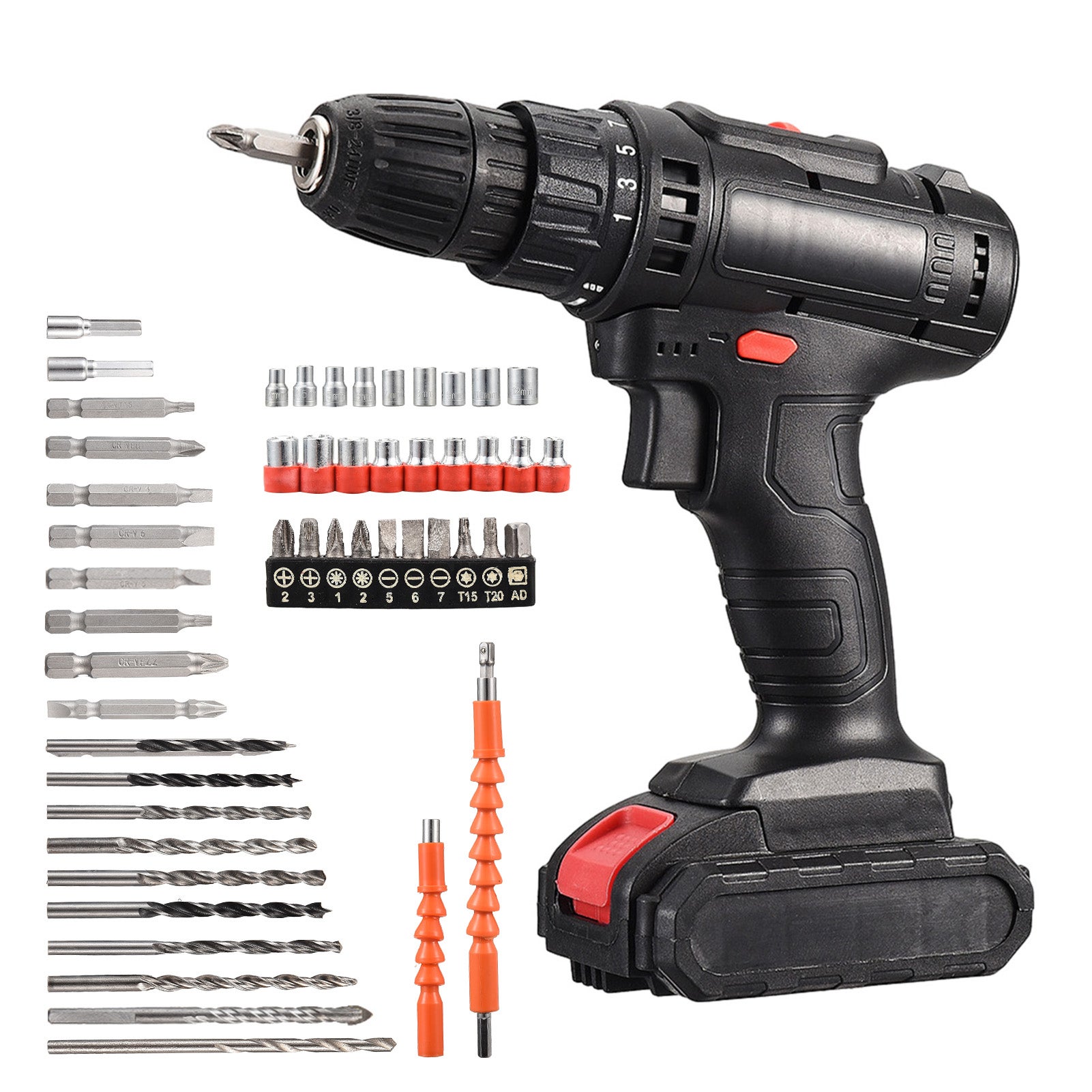 Visseuse À Percussion Sans Fil, 1-2, Batterie Li-Ion 6,0 Ah Avec Chargeur Rapide, 420 N.M, 4