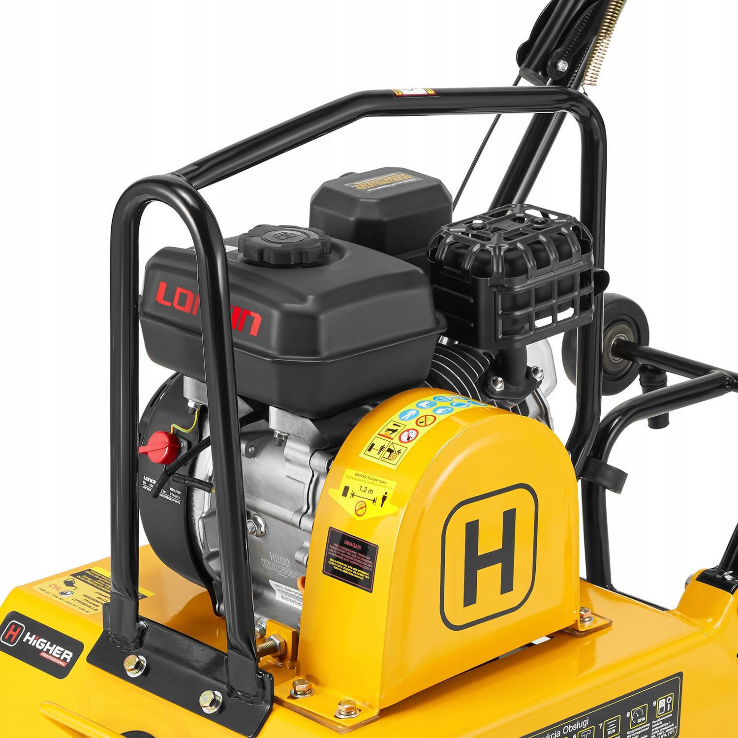 Zagęszczarka spalinowa ubijak gruntu HIGHER 100kg LONCIN 6,5KM - 8