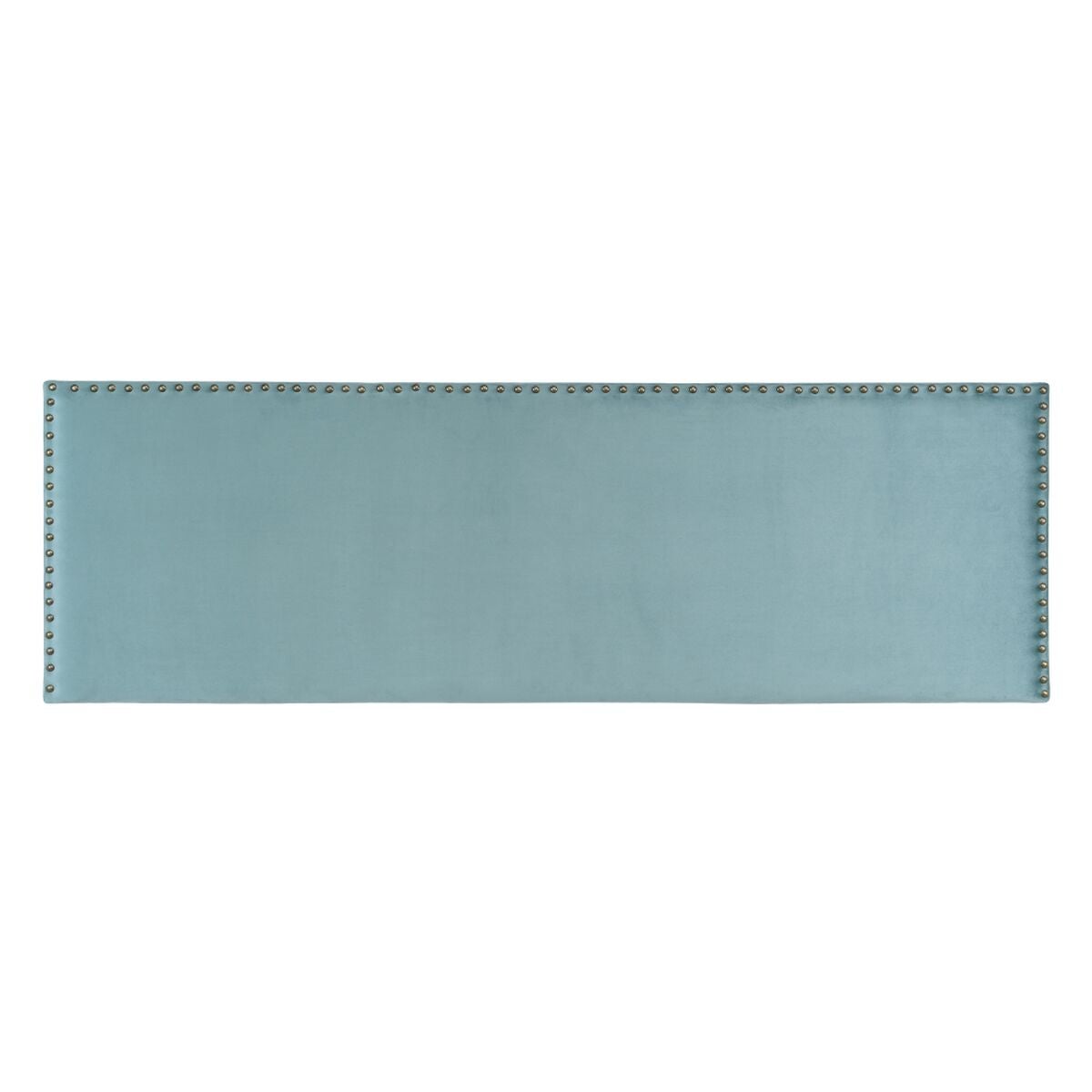 Tête de lit 180 x 6 x 60 cm Tissu Synthétique Aigue marine | Leroy Merlin