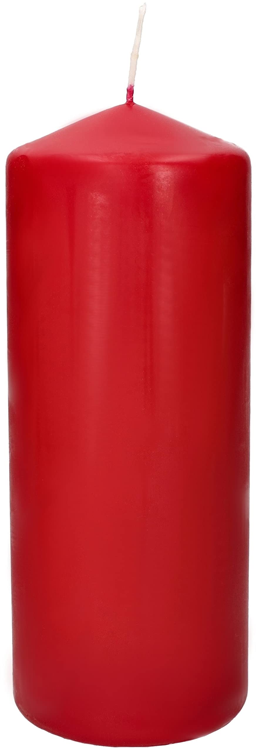 Świece cylindryczne 200 mm - Świece filarowe ⌀ 80 mm - Burgund - KOTARBAU
