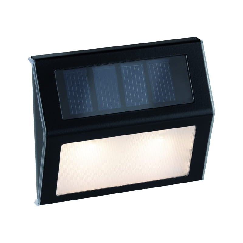 Kinkiet solarny Solar antracyt LED 0.05W 3000K 2lm IP44 wym: 8 x 10 x 2 cm tworzywo sztuczne Paulmann