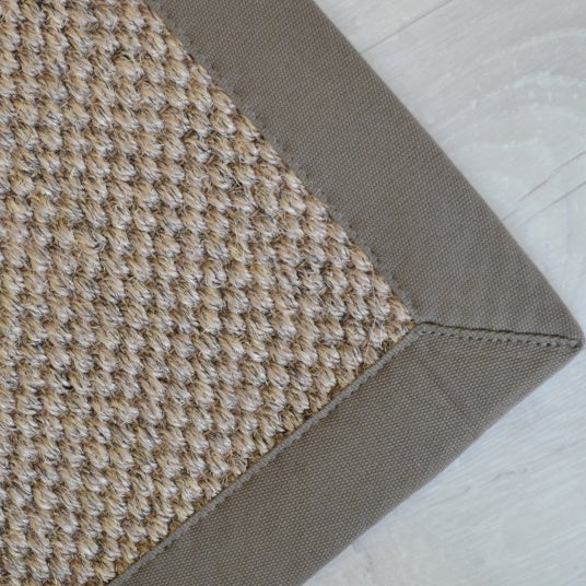 Tapis sisal - Kidara orge - Ganse taupe - 120 x 170 cm - 3