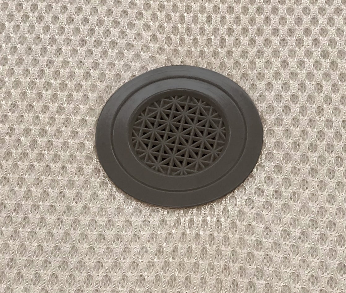 DORMIDAN - Canape Abatible de Gran Capacidad con esquinas Redondeadas , Base tapizada 3D transpirable + 4 válvulas aireación, 105x190cm Roble - 4