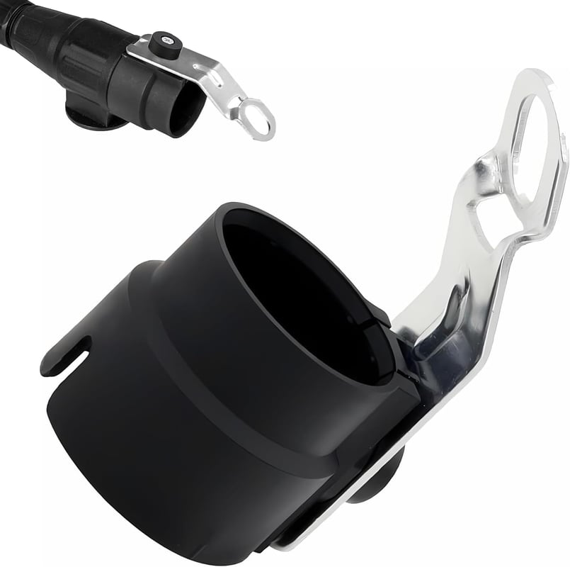 Uchwyt wtyczki przyczepy, element ustalający gniazda, element mocujący złącze przyczepy, żeńskie złącze przyczepy, osłona parkingowa przyczepy, akce