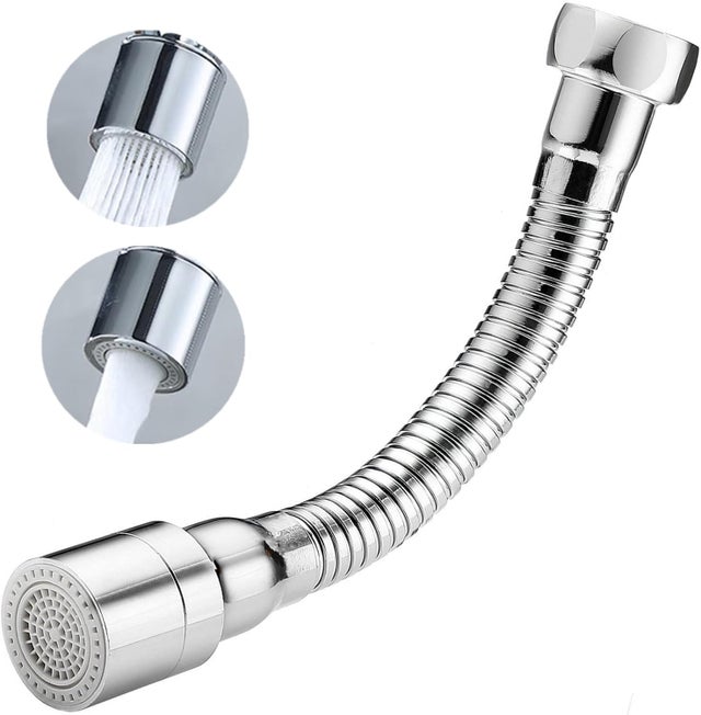 Robinetterie D'Évier Avec Douchette Extractible, Robinet De Cuisine Extractible En Acier