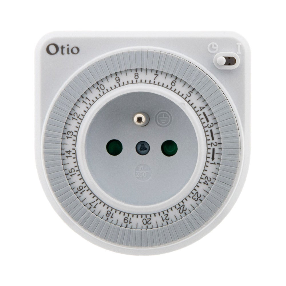 Programmateur mécanique - Blanc - Otio - 2