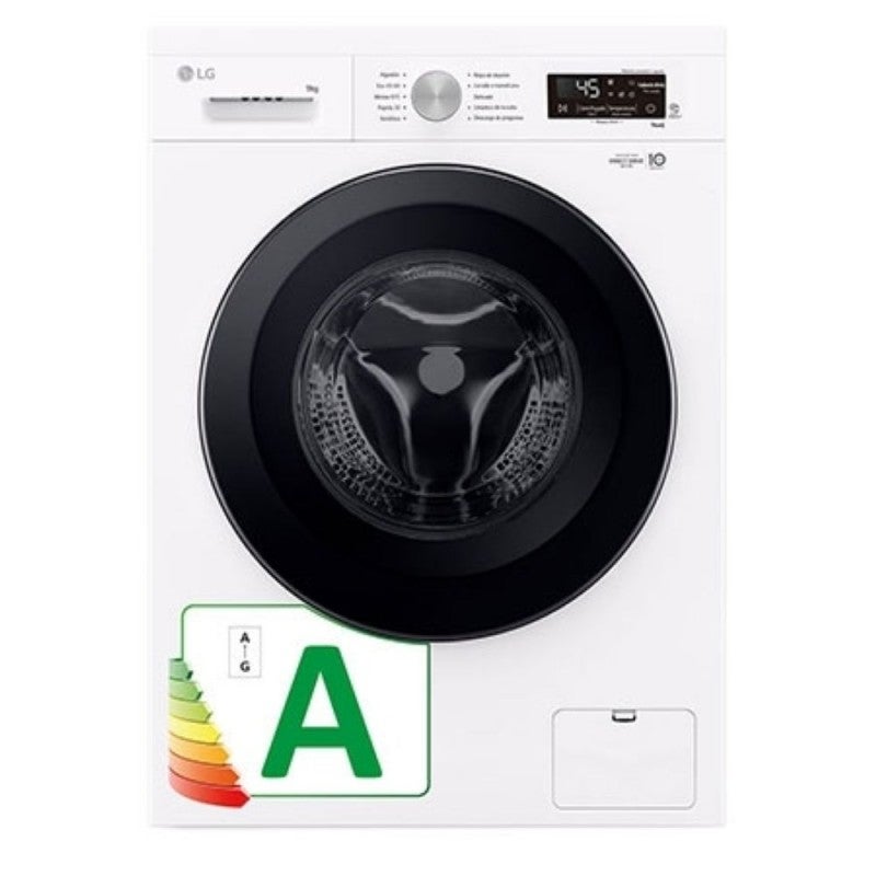 Lg Blanco Lavadora De Carga Frontal F4x1009nwk 9Kg/1400Rpm A - Imagen 3