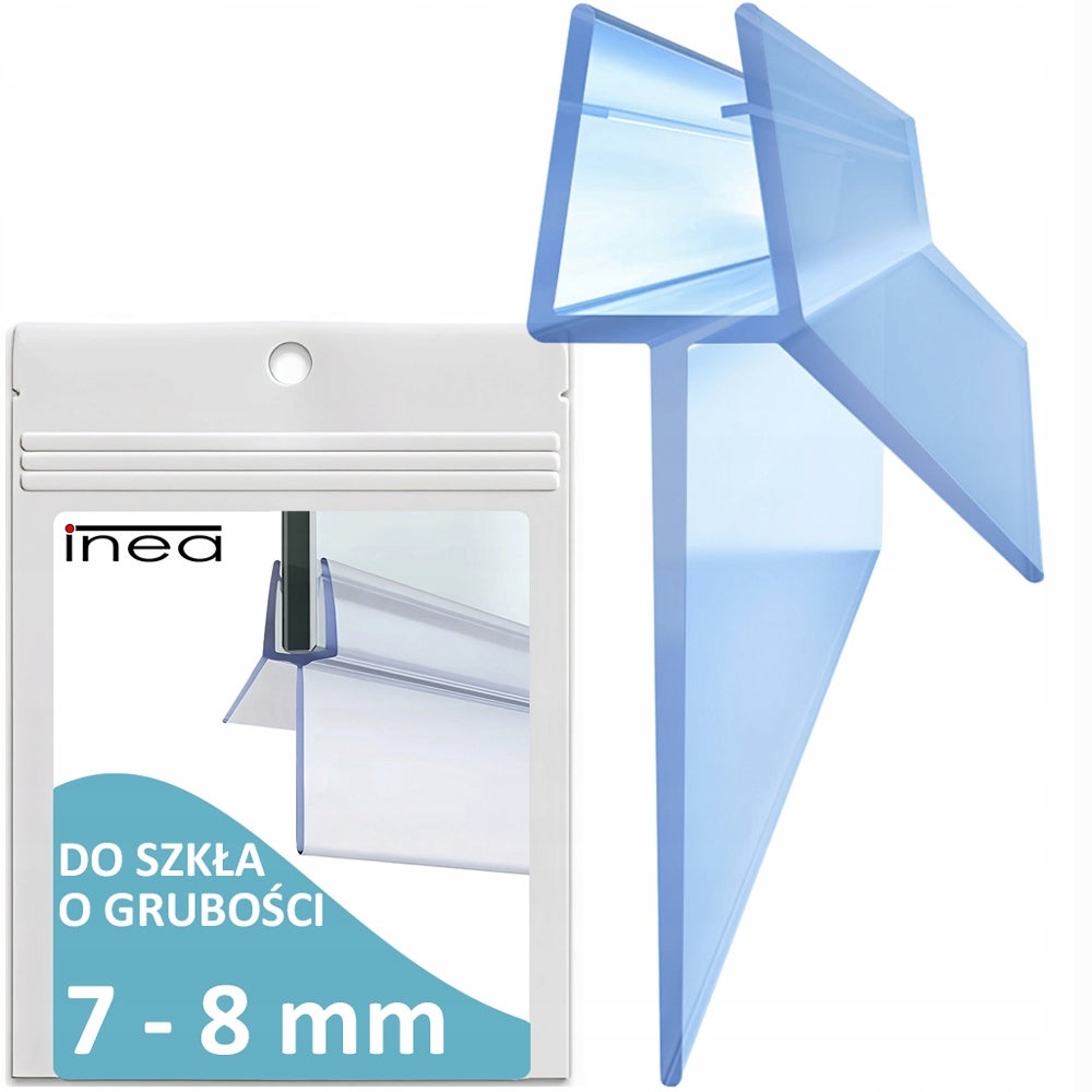 160 cm USZCZELKA DO KABINY PRYSZNICOWEJ LUB DRZWI PRYSZNICOWYCH DOLNA 7-8mm 1,6 metra