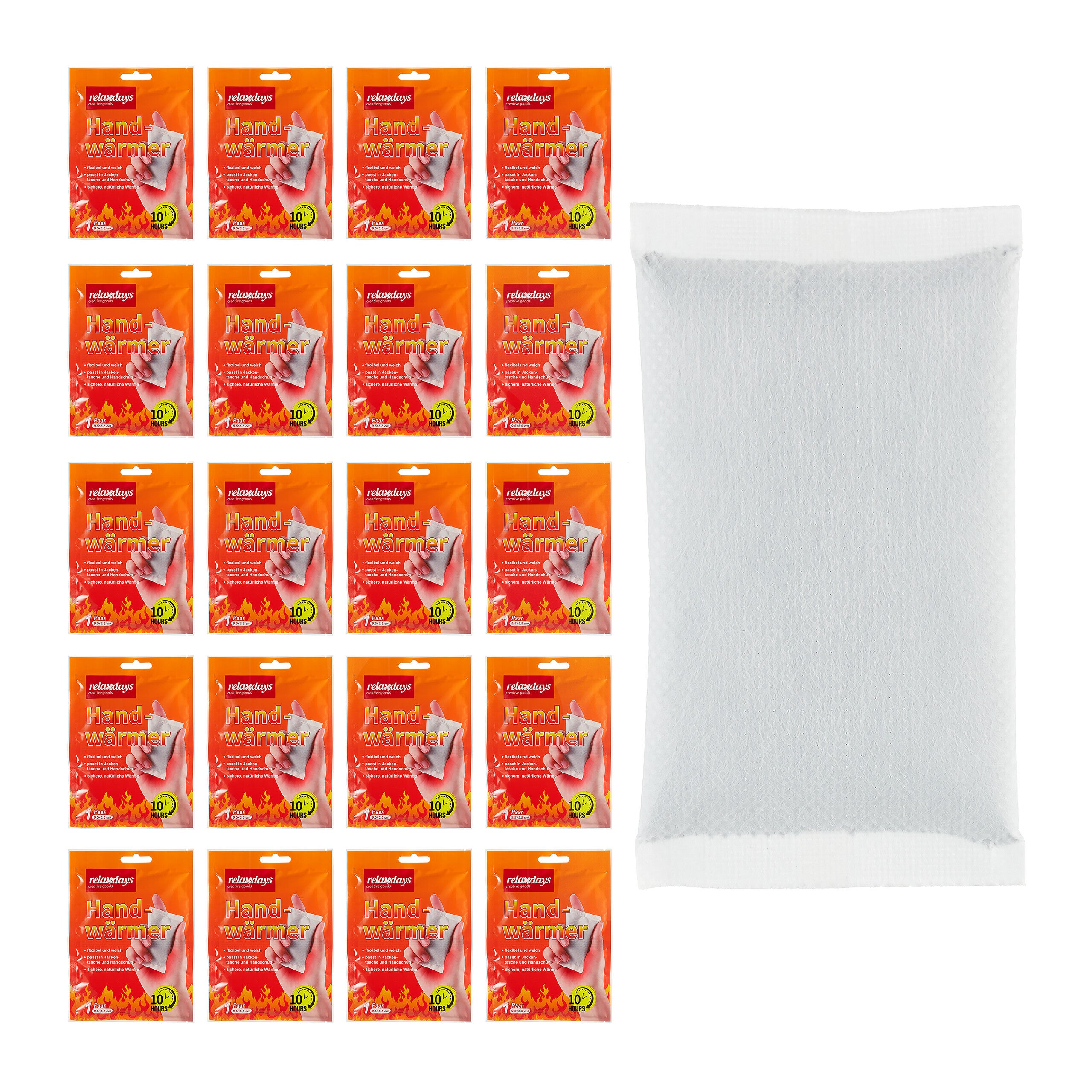 Set Di 4 Scaldamani Bradipo Riutilizzabili - Per Mani Fredde In Autunno E Inverno - Foto 3