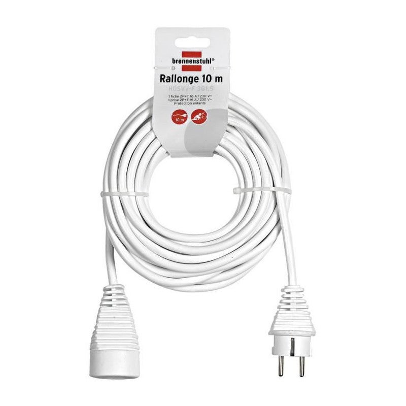 Brennenstuhl Classic H05VV-F 3G1,5 - Cable Alargador De Plástico (16 A