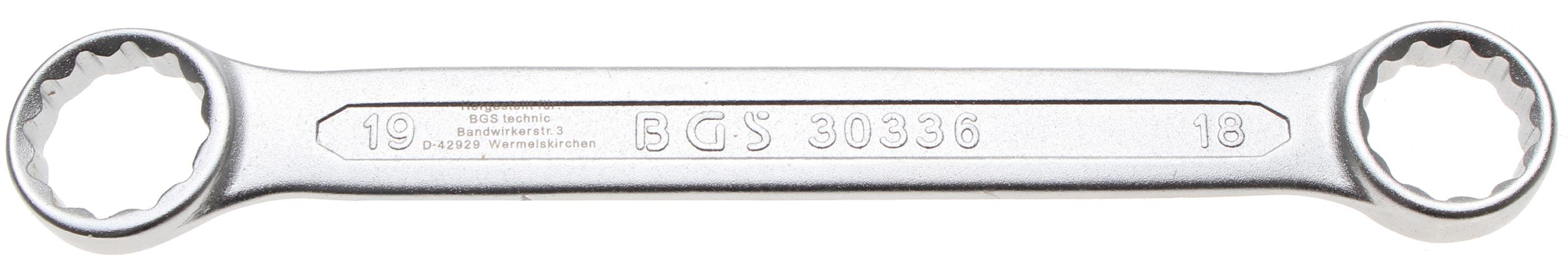 Clé polygonales double embouts | extra plate | 18 x 19 mm | Leroy Merlin