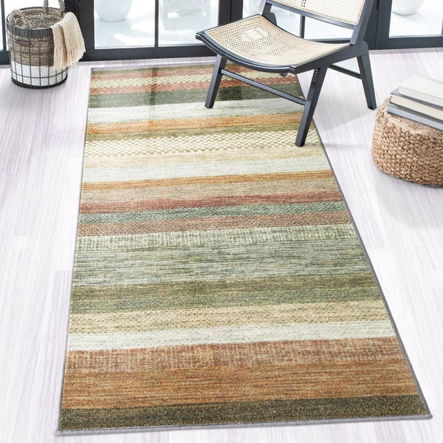 Homcomodar Tapis de couloir 80x200 cm, antidérapant, moderne