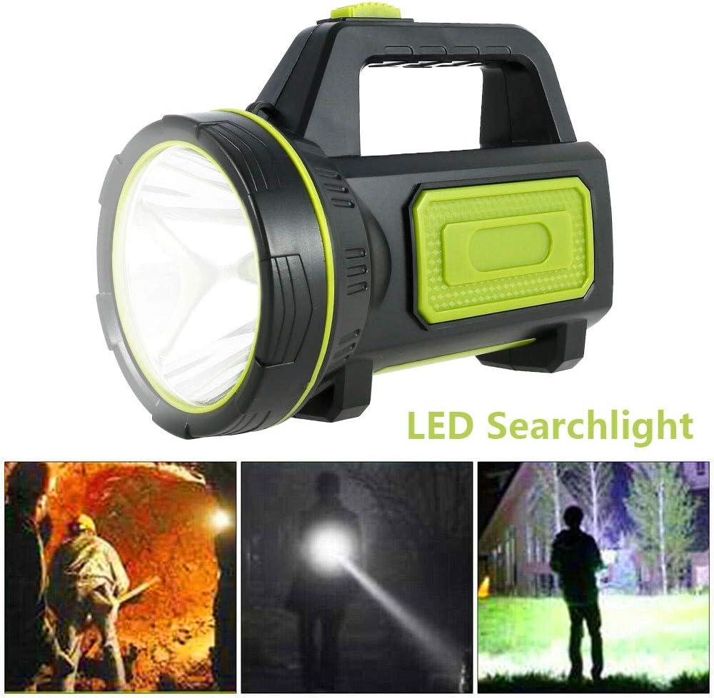 Lampe torche LED ultra-puissante rechargeable par USB, étanche, haute puissance, idéale pour les situations d'urgence, la randonnée, le camping et l - 3