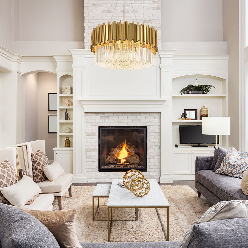 LÂMPADA DE TETO TOOLIGHT APP601-C GOLD - 7