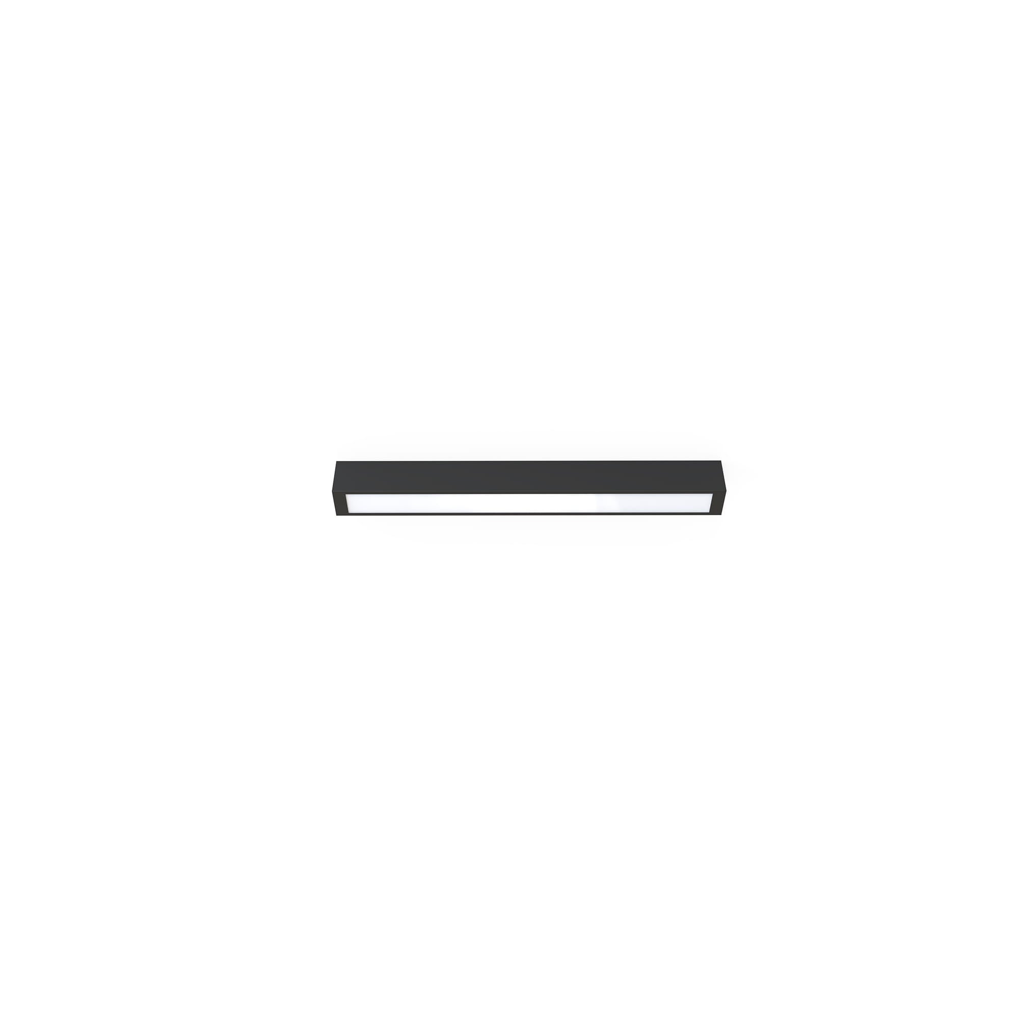 Plafon Straight prostokątny czarno-biały 1xT8/G13x11W wym: 6,5 x 62 cm IP20 tworzywo sztuczne Nowodvorski Lighting