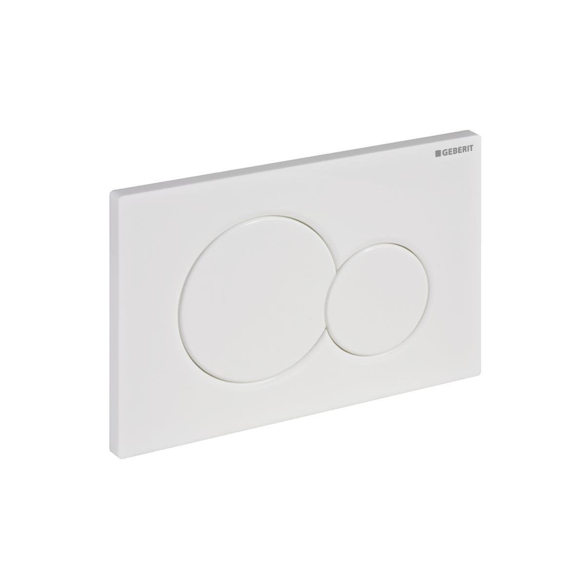 Placa de descarga branca SIGMA 01 para cisterna Geberit 115.770.11.5 - 2