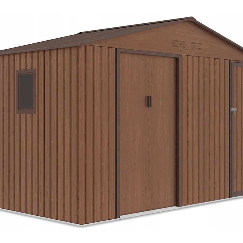 Domek Ogrodowy Narzędziowy na Narzędzia Szopa FALCON 340x194 Metal Schowek 1 szt