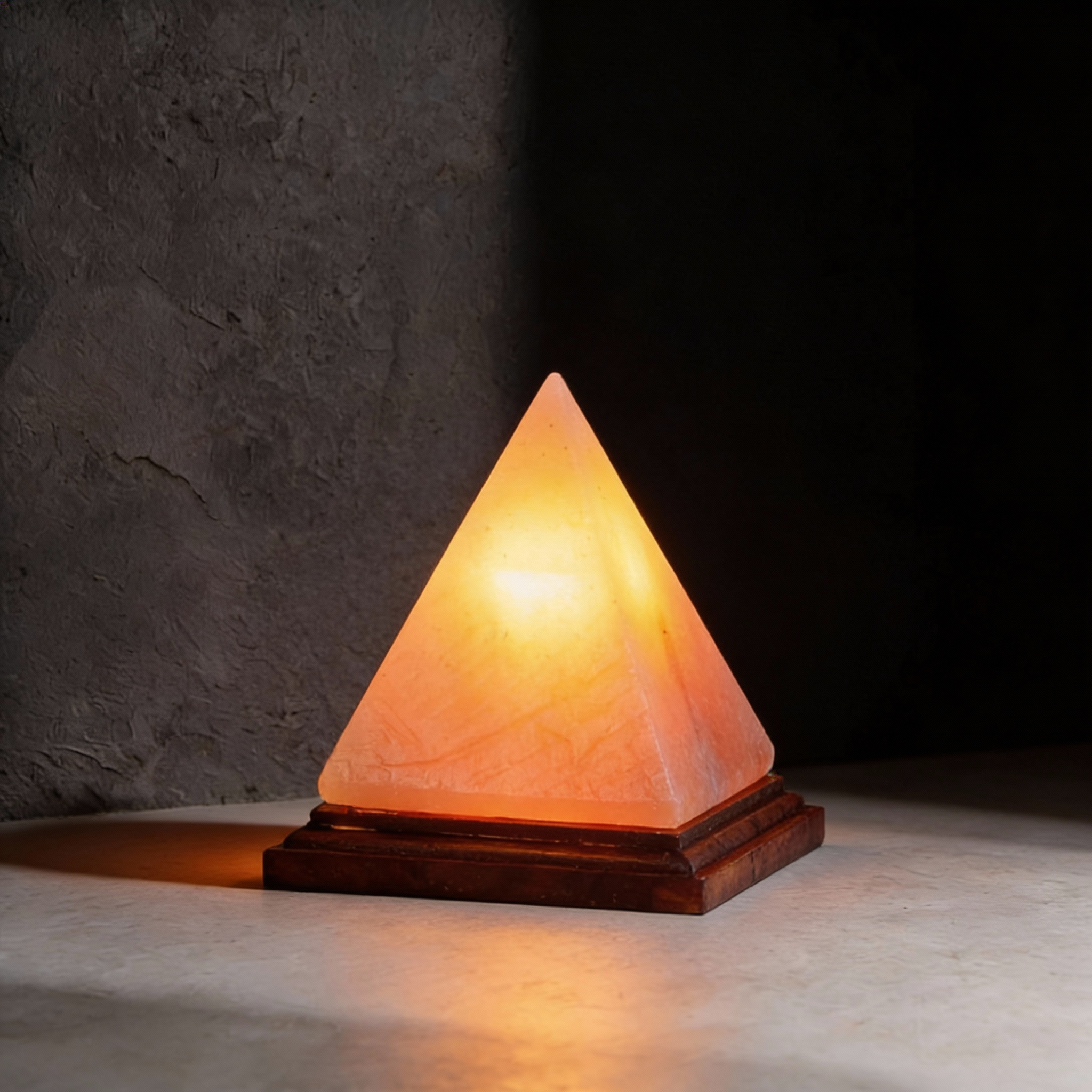 Lampa solna dekoracyjna pomarańczowa E14 Vesuvius 4096 Rabalux