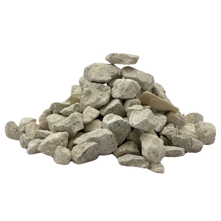 Pack +/- 1,5T ≃ 20M² (2 X 750Kg) Gravillon ECO Blanc/Gris/Beige Calcaire Ø 6/14 mm - Livraison STANDARD - 3
