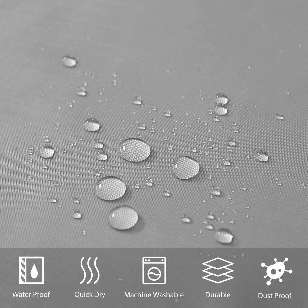 Tenda Da Doccia LiBa - Impermeabile, Antimuffa, 183x183 Cm, Con Ganci, Poliestere - Foto 9