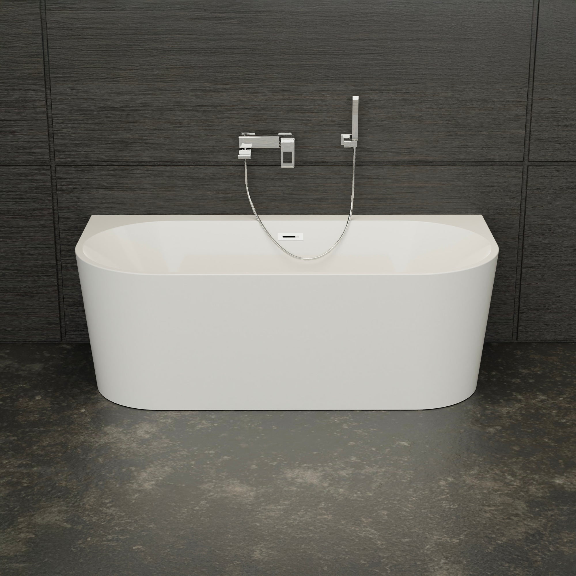 Baignoire Ilot Naos 170 blanche 170 x80 x58 cm, by SPALINA - 5