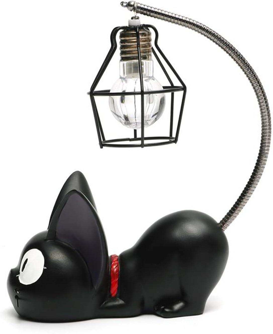 Kreatywna lampka nocna w kształcie kota Kiki, dekoracja wnętrza, prezent