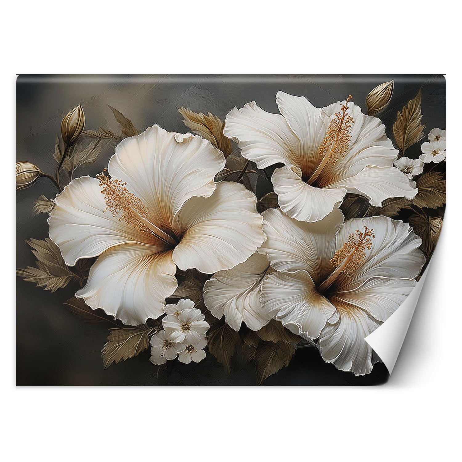 Fototapeta, Biały kwiat Natura 350x245